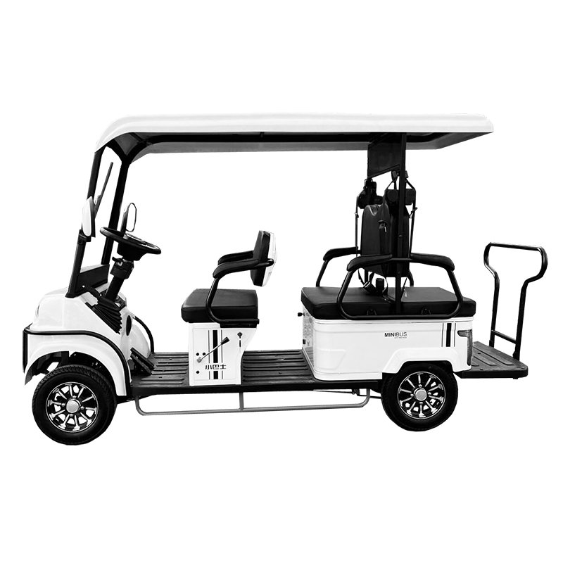 FCA MinibusM6 Four Wheeler Canopy Sixseat for All Elderly Disabled Kids Activities 1800w Motor Disc Brake Electric Scooter