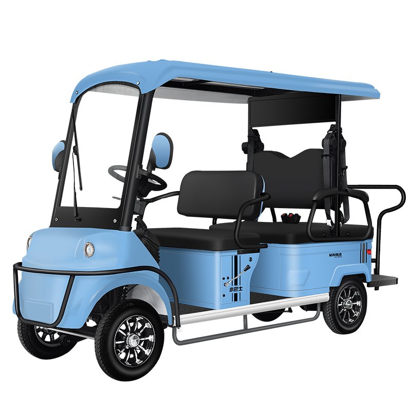 FCA MinibusM6 Four Wheeler Canopy Sixseat for All Elderly Disabled Kids Activities 1800w Motor Disc Brake Electric Scooter