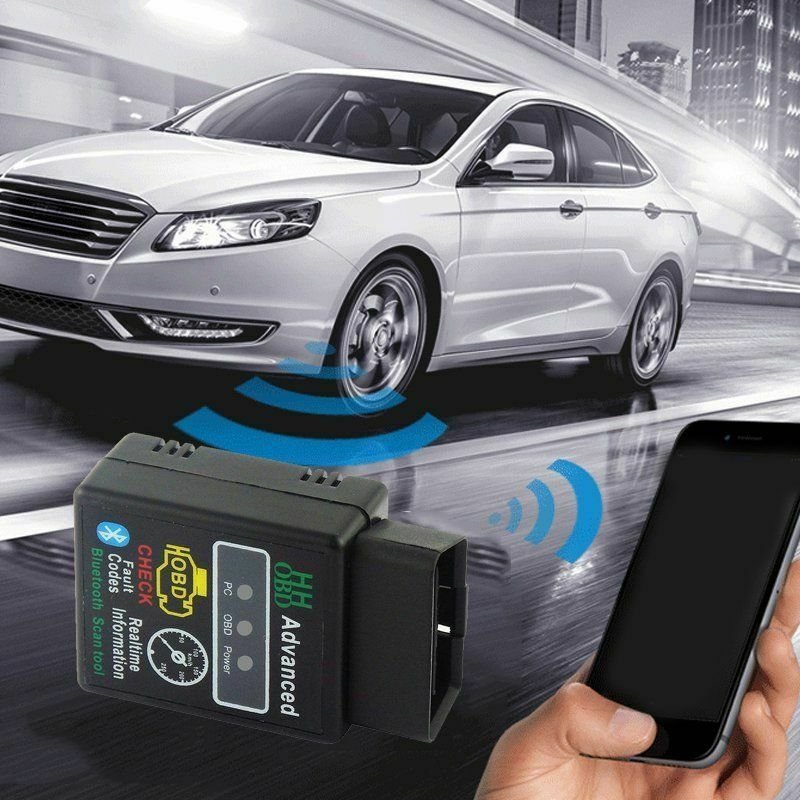 OBD2 HH OBD ELM327 V2.1 OBD2 OBDII CAN BUS Check Engine Car Auto Diagnostic Scanner Tool Interface Adapter for Android
