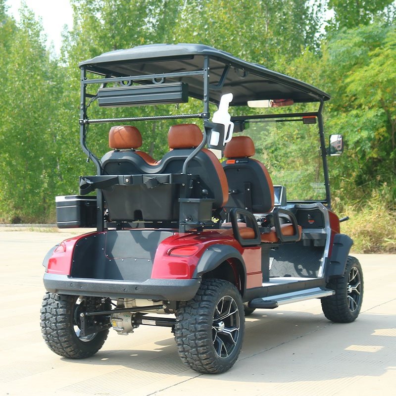 48/72v New Style Golf Buggy 4 Seater Sightseeing Cart Electric Trolley Golf Carts Hunting Club Car