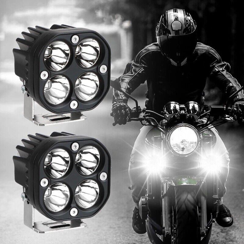 3 Inch 40w Led Work Light Pods 12v 24v Spot Combo Beam for Car Fog Lamp 4x4 Off Road Motorcycle Tractors Driving Lights
