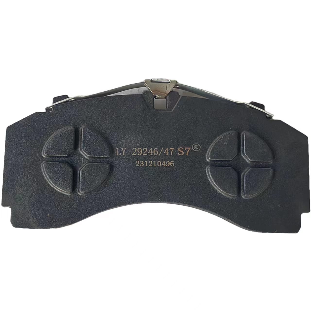 Manufacturer Supplied Commercial Vehicle Brake Pads Front & Rear Friction Pads for Buses Trucks and Vehicles