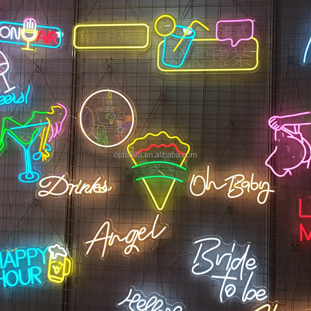 Popular Comics Custom LED Kaw Prints Neon Sign Waterproof Anime Neon Sign Lights Painting for Home Wall Decor Party Decoration