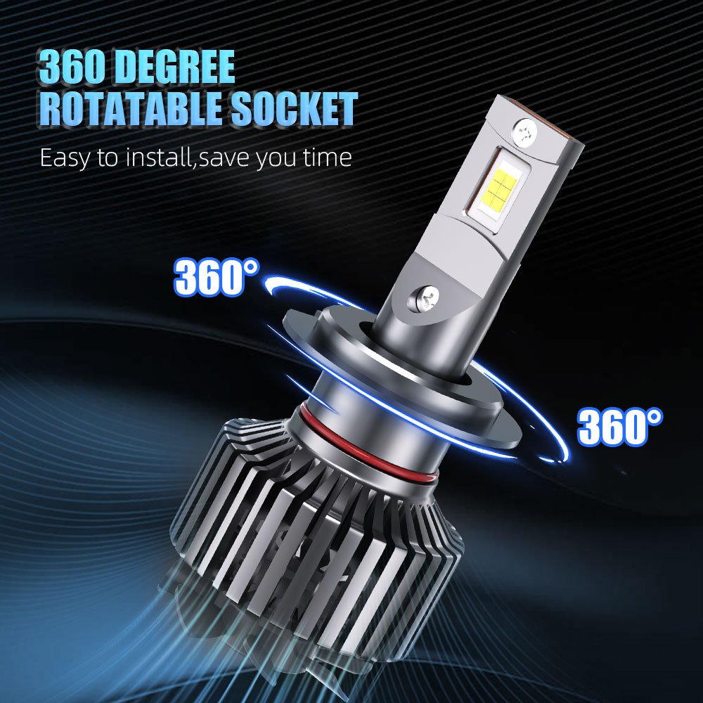 110W 15000LM Auto Headlamp 6500k 12V Car Light Bulb H7 H11 9005 9006 LED Car Headlight