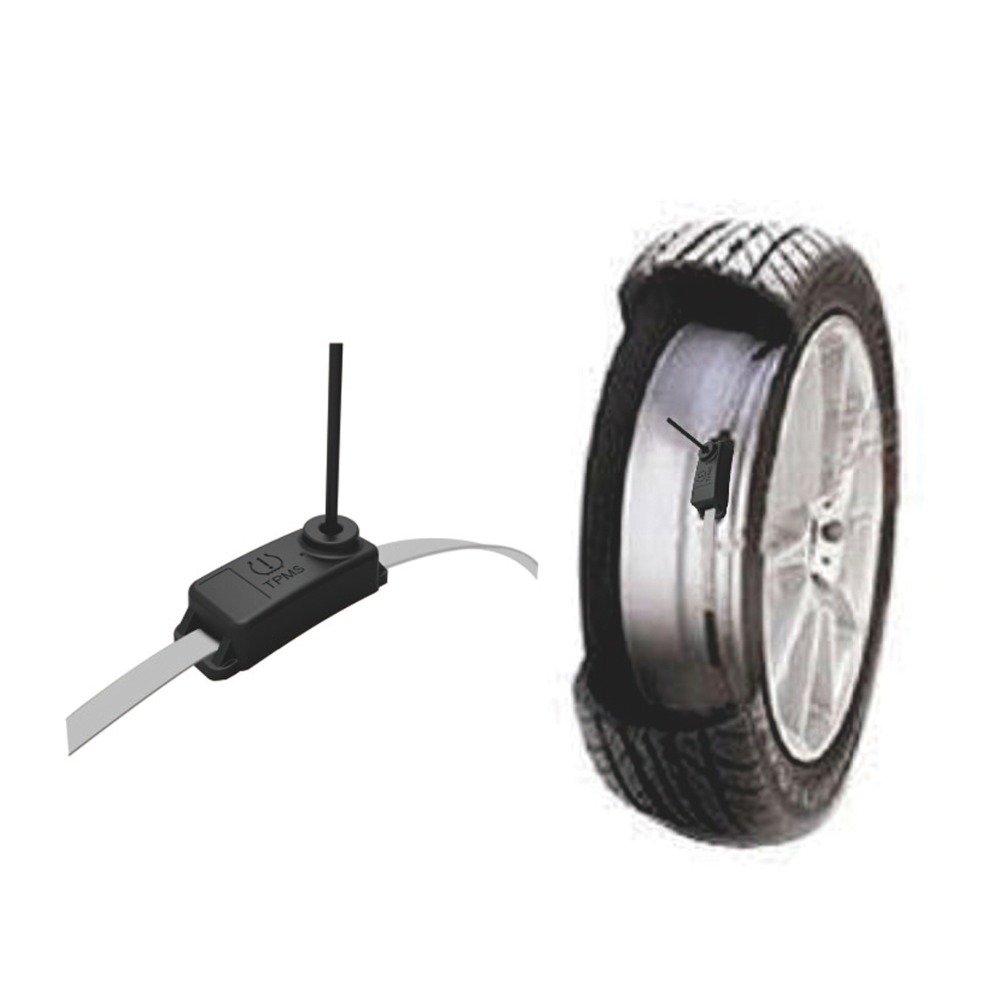6 Wheels OTR Rs232 24V Truck Alarm System Tire Pressure Monitoring System Truck Tpms 12 Digital Ce IP67 Universal Tpms