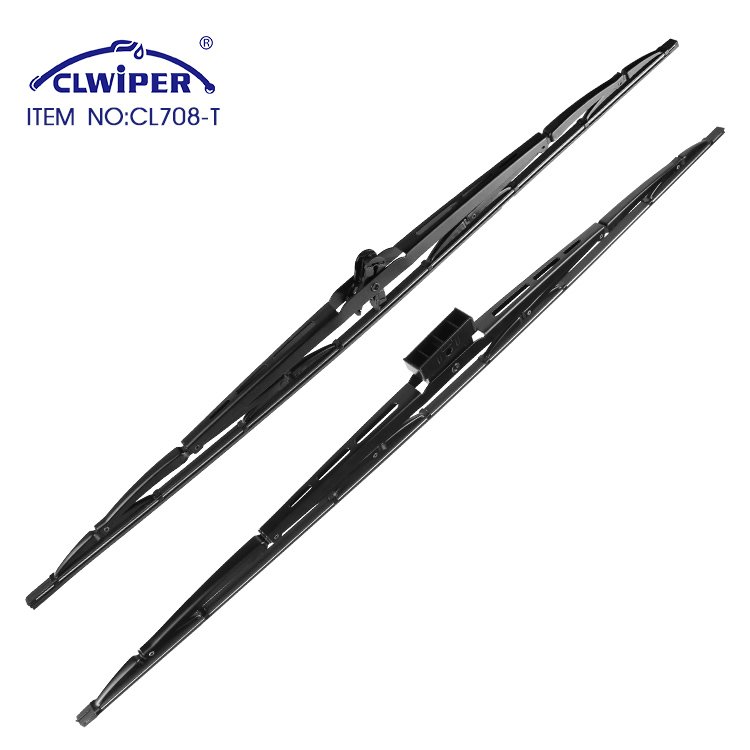 CLWIPER CL708-T Auto Part Natural Rubber Refill Metal Wiper Blade for Truck or Bus