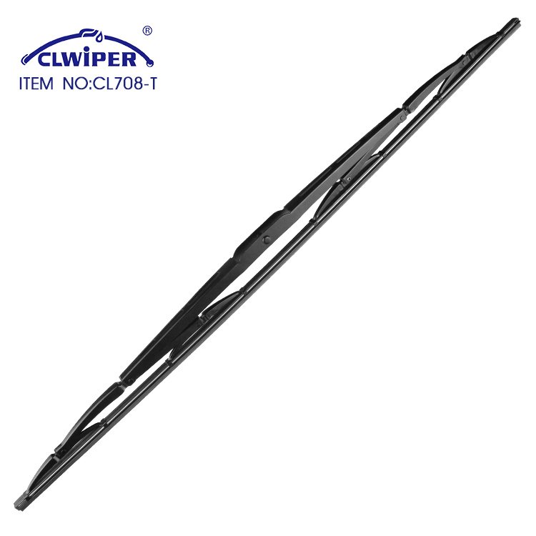 CLWIPER CL708-T Auto Part Natural Rubber Refill Metal Wiper Blade for Truck or Bus