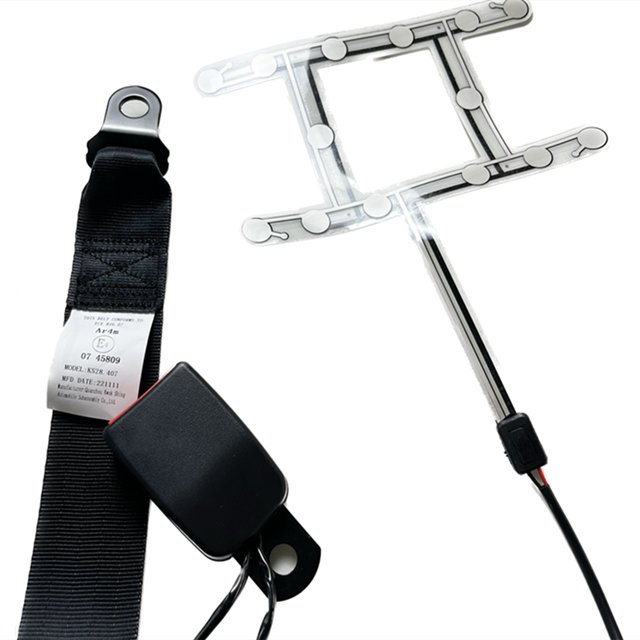 Bus Parts & Accessories 3 Point Bus Seat Safety Belt with Gravity Sensor