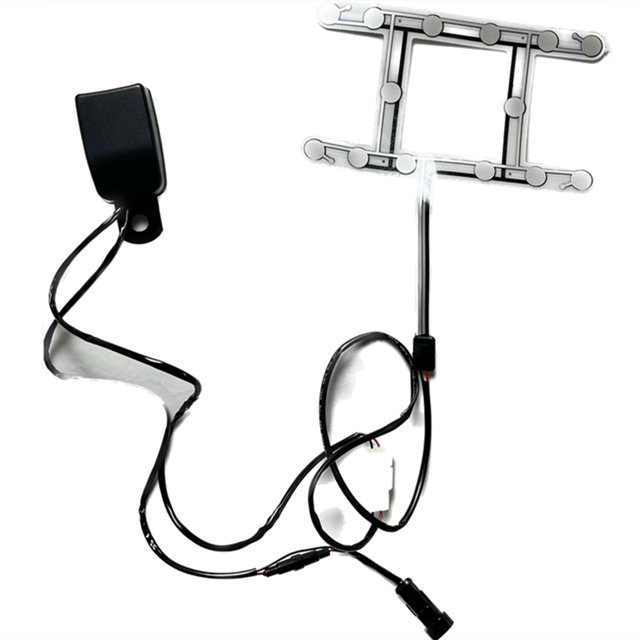 Bus Parts & Accessories 3 Point Bus Seat Safety Belt with Gravity Sensor
