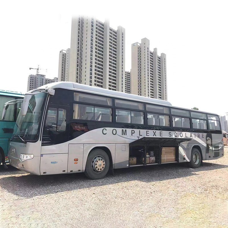 Higer Coach Buses 50-65 Seats Euro 2 Diesel Gasoline Manual Transmission RHD LHD Steering Weichai Engine Used Condition for Sale