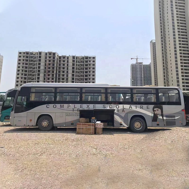 Higer Coach Buses 50-65 Seats Euro 2 Diesel Gasoline Manual Transmission RHD LHD Steering Weichai Engine Used Condition for Sale