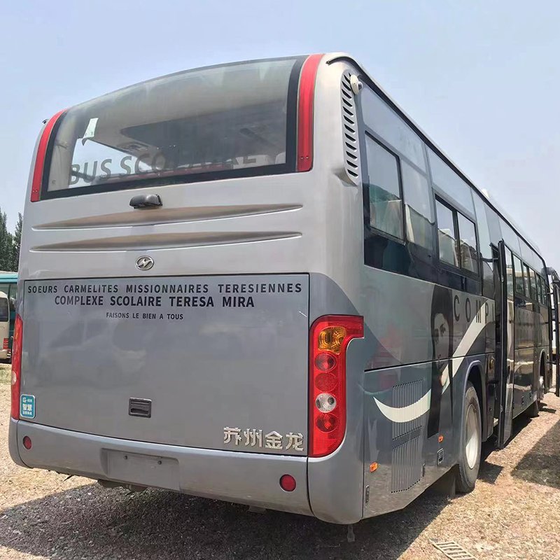 Higer Coach Buses 50-65 Seats Euro 2 Diesel Gasoline Manual Transmission RHD LHD Steering Weichai Engine Used Condition for Sale