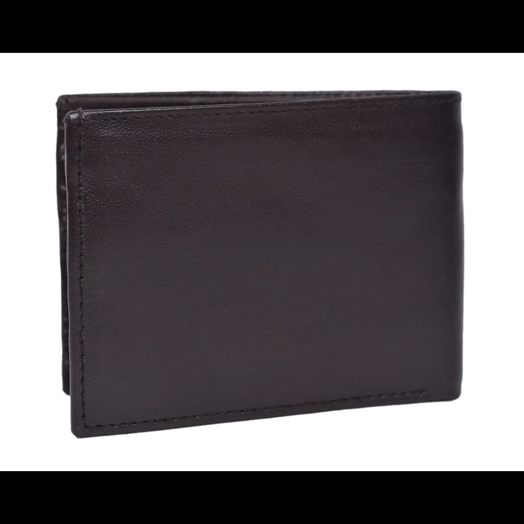 High Quality Genuine Leather Slim Wallet Without Zipper for Men and Women Wholesale Business Card Holder and Credit Card Holder