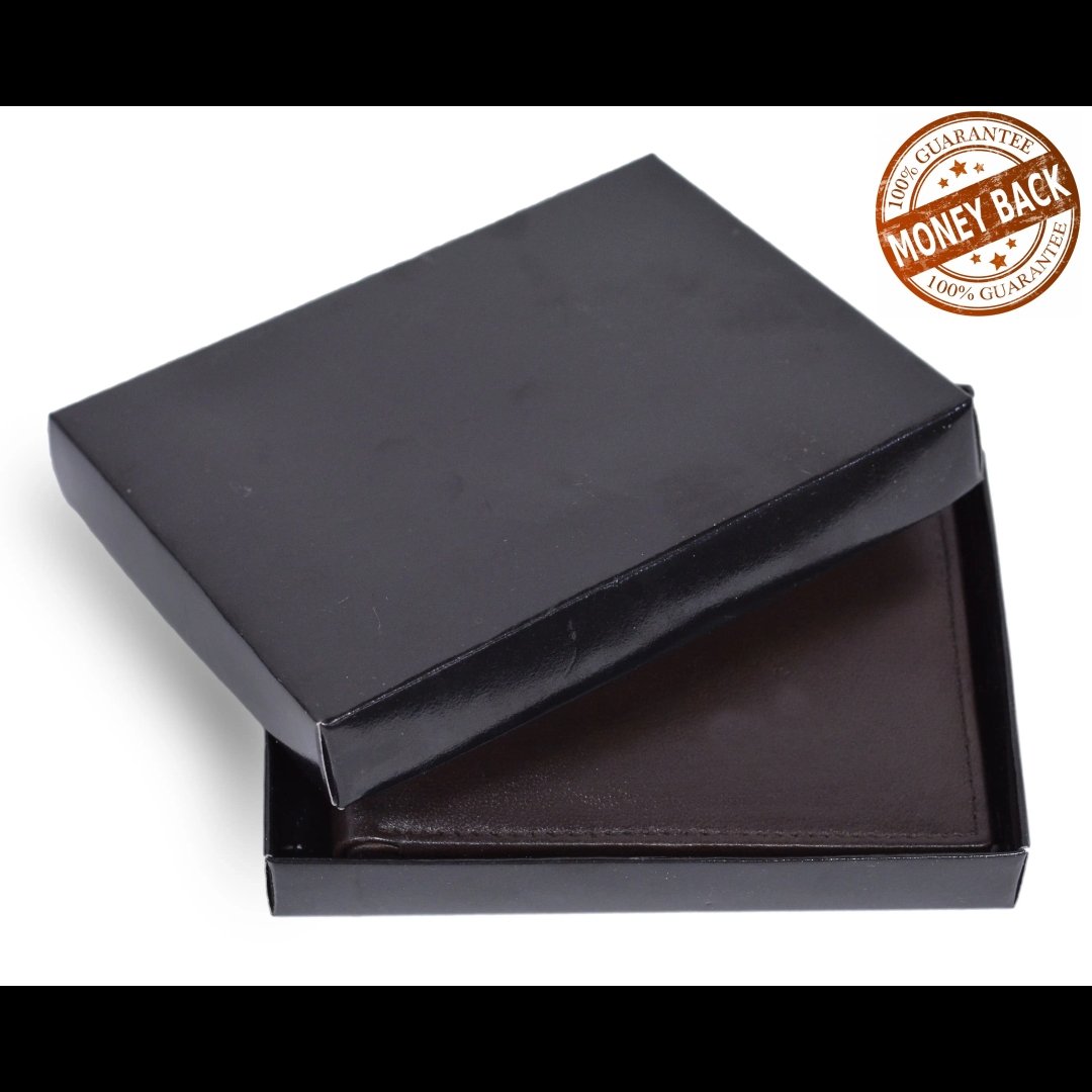 High Quality Genuine Leather Slim Wallet Without Zipper for Men and Women Wholesale Business Card Holder and Credit Card Holder