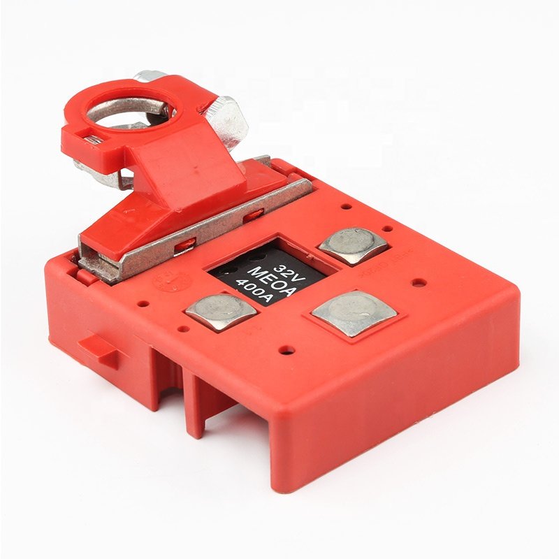 32V 400A Battery Terminals Connector Mega Power Distribution Clamp Bus Bar for Dual Battery System RV Car Vehicle Audio Video