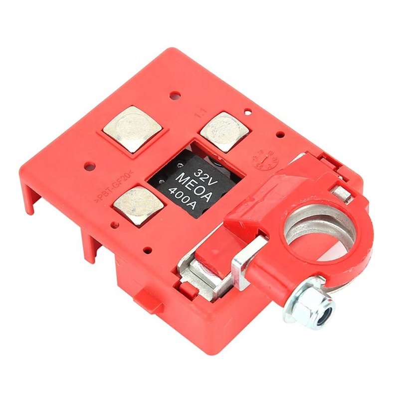 32V 400A Battery Terminals Connector Mega Power Distribution Clamp Bus Bar for Dual Battery System RV Car Vehicle Audio Video