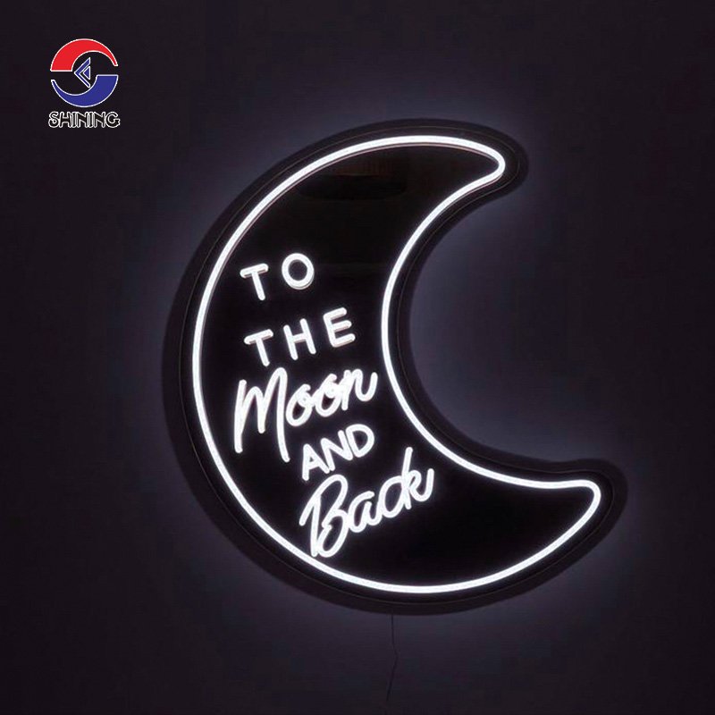 SHINING Silicone Led Neon Sign Custom Outdoor Neon Light 12 Carton Box Happy Birthday Decoration Plug 60 Contemporary 1 Set