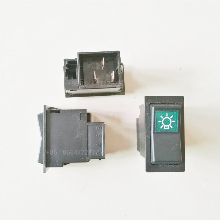 Bus Electrical Spare Parts 3792 24V 5pin 6pin 8pin Various Lights Control Switch Rocker Switch Use for yutong