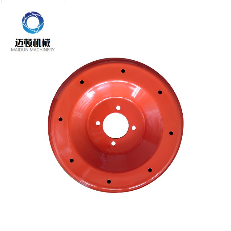 New 400-12 Steel Truck Wheel Rim Tube Bus Wheel Compatible with Howo and Foton
