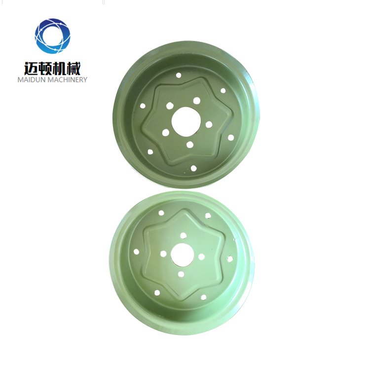 New 400-12 Steel Truck Wheel Rim Tube Bus Wheel Compatible with Howo and Foton