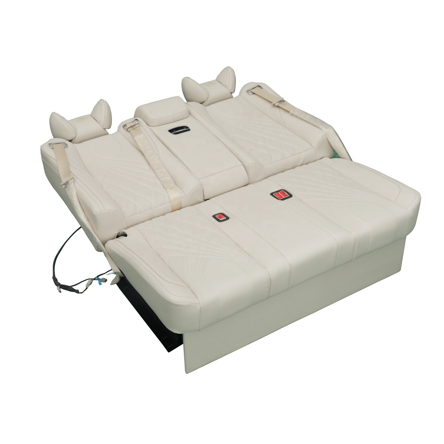 VIP Luxury Conversion Electric Car Back Bench for Limousine Van Minibus coach Bus Motorhome RV caravan