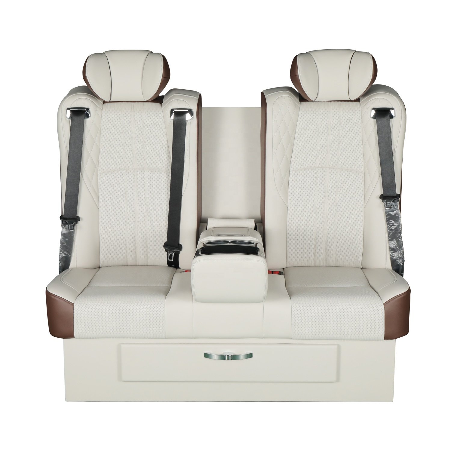 VIP Luxury Conversion Electric Car Back Bench for Limousine Van Minibus coach Bus Motorhome RV caravan