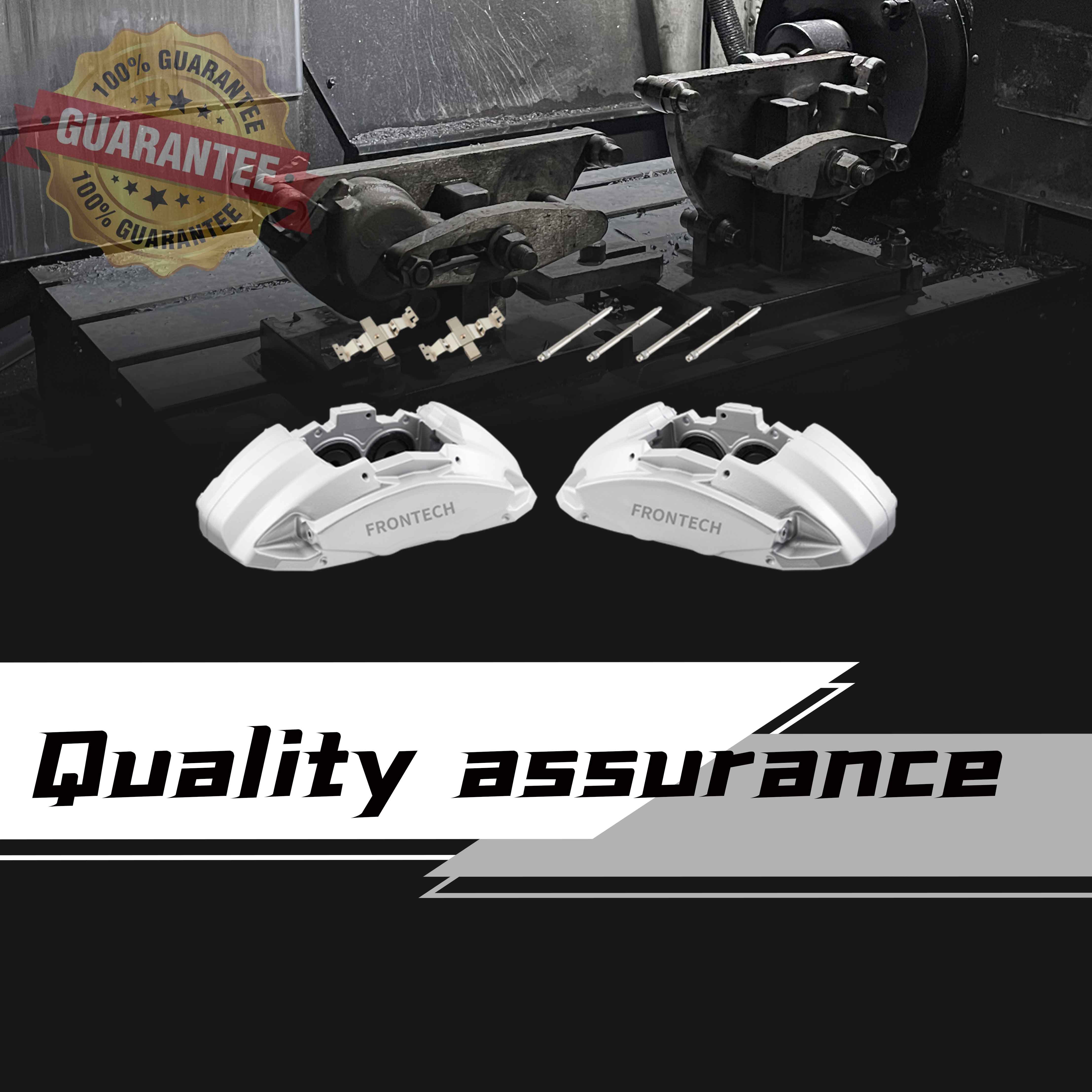 Frontech New Front Car Brake Caliper for Brembo Tesla AMG Subaru BMW Toyota Audi Honda Models Civic A5 Nissan Ford Mazda Kia
