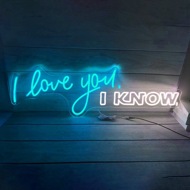 Custom Made 3D Wall Mounted Hanging Acrylic 12V LED Neon Light Letter Sign for Shop Home Party Wedding Decoration