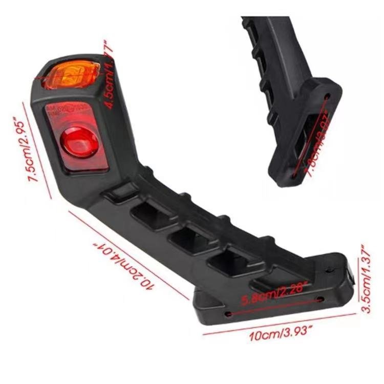 12/24V E-mark CE Approved Truck Trailer Lorry RECOVERY Stalk LED Outline Lamp Indicator Side Marker Lights