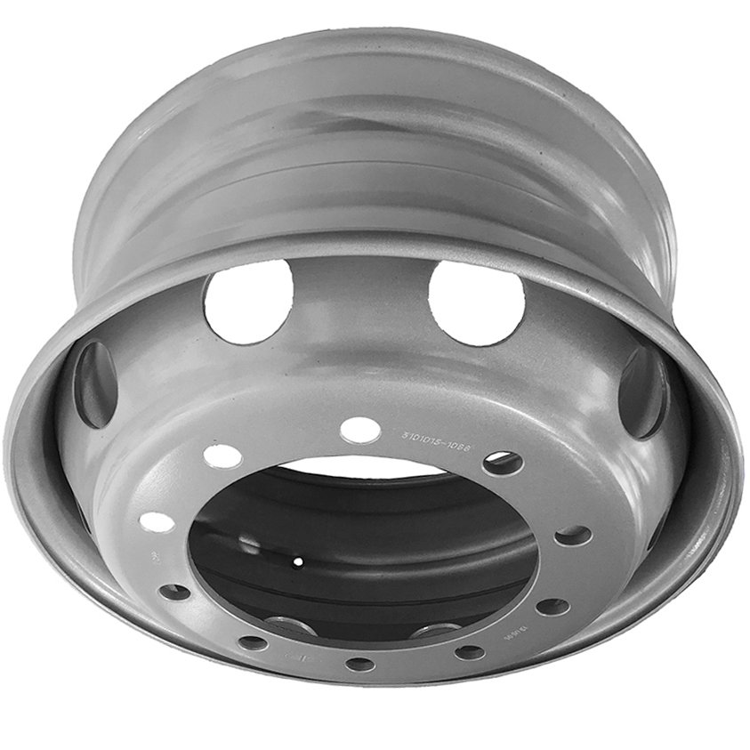 22.5 Truck Rim Light Tubeless Truck Rim 22.5X9.00 Bus Truck Steel Wheels