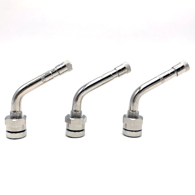 Big Tire Metal Valve Stem 50pcs Tubeless Bus Clamp in Valves Cores Tr544d Tr545 Tyre Valve for Truck Tire Nipple