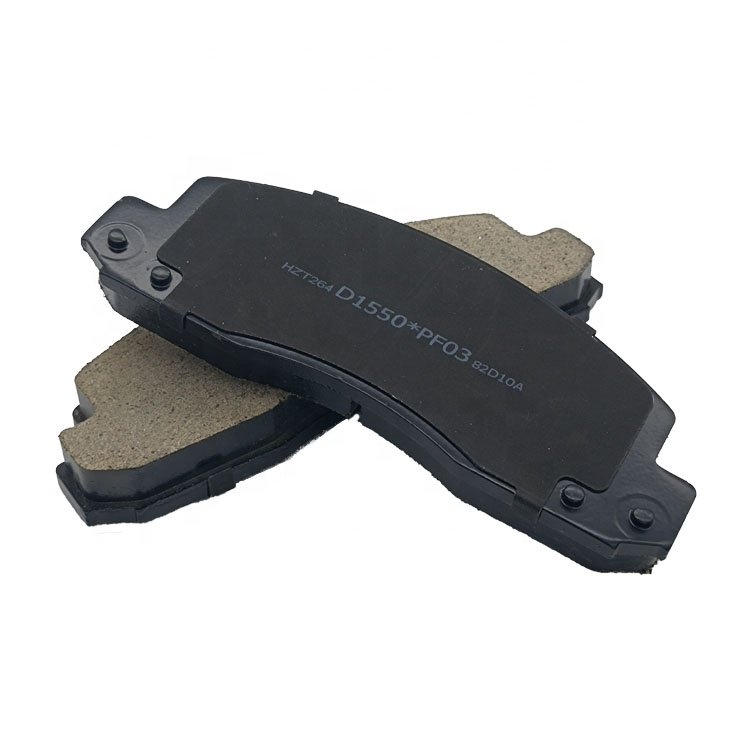 D1550 04465-36010 Factory Price Car Raw Brake Pads for Toyota DYNA 200 Platform COASTER Bus