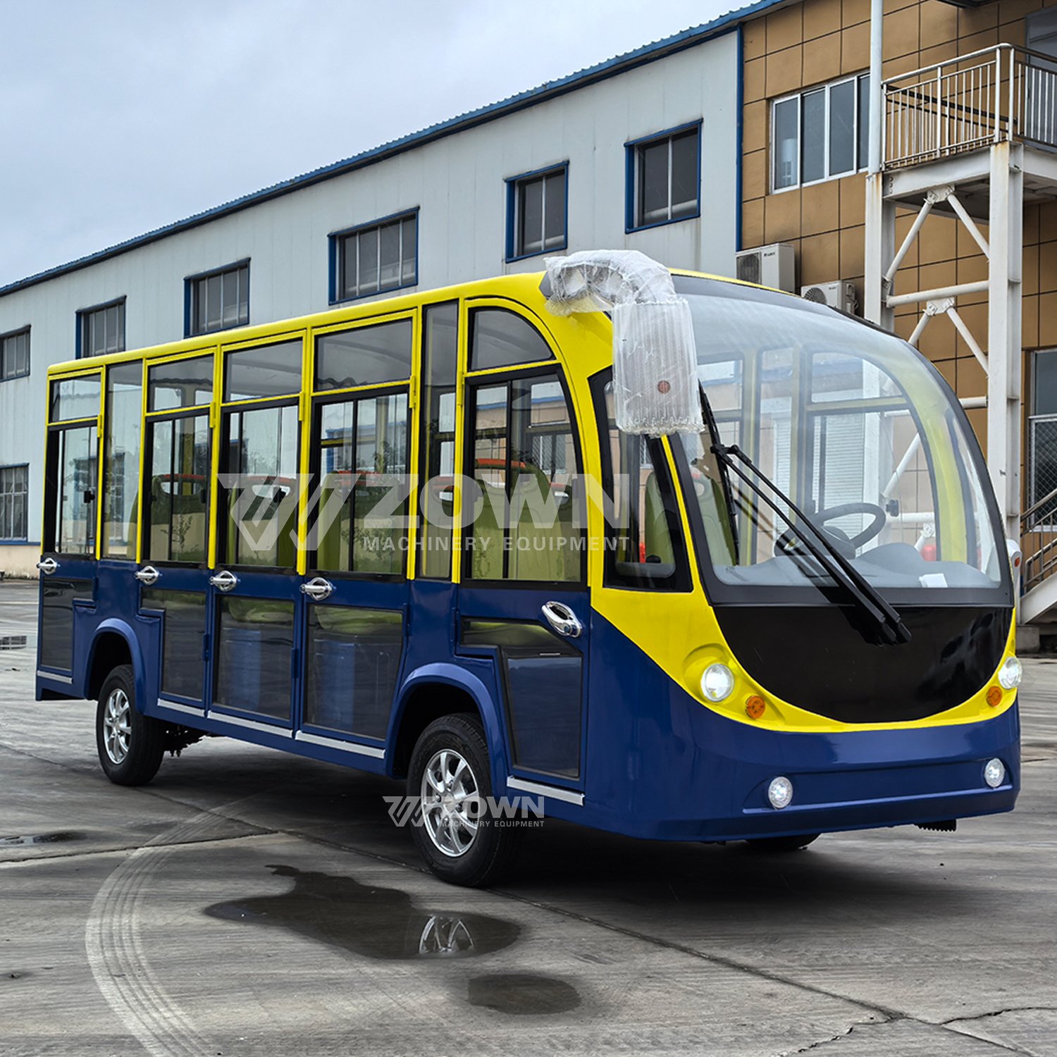 2024 New Electric Passenger Minibus New coach Color Design Luxury Best Mini Bus