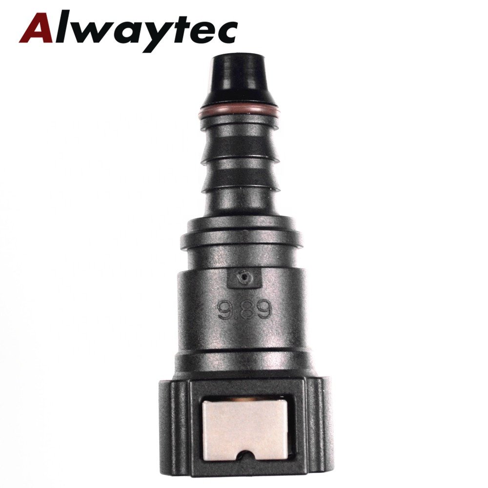 Automotive Universal Fuel Line Quick Connector 9.89MM SAE 10 Female and Male Fuel Quick Hose Connector for Fuel Nylon Tubing