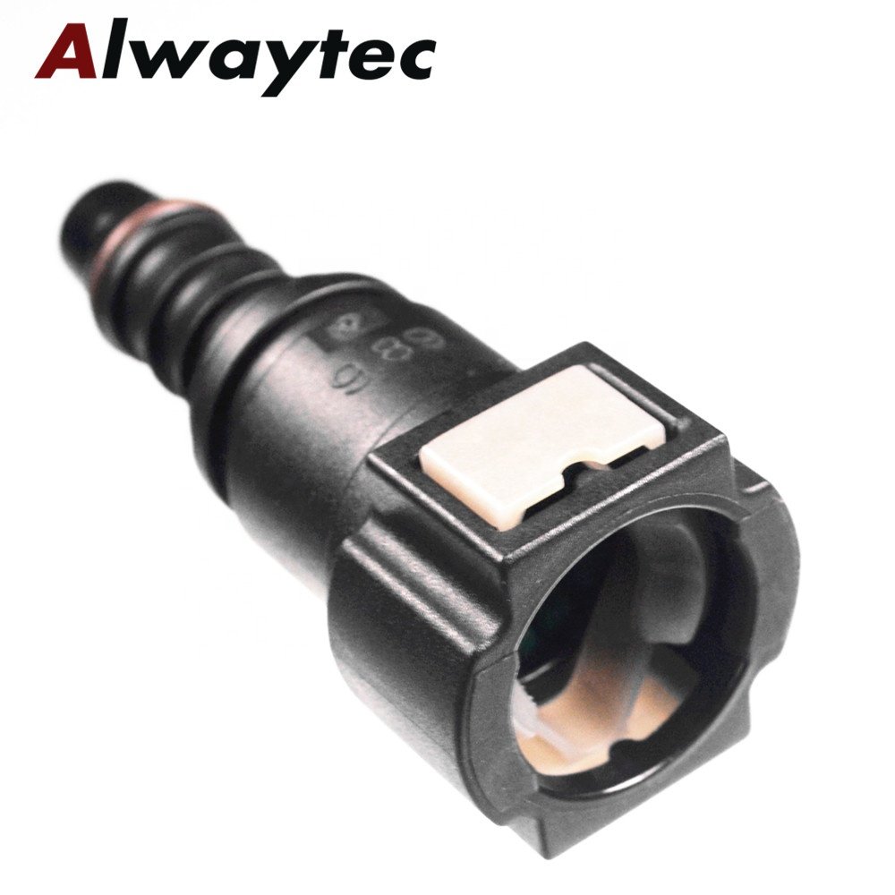 Automotive Universal Fuel Line Quick Connector 9.89MM SAE 10 Female and Male Fuel Quick Hose Connector for Fuel Nylon Tubing