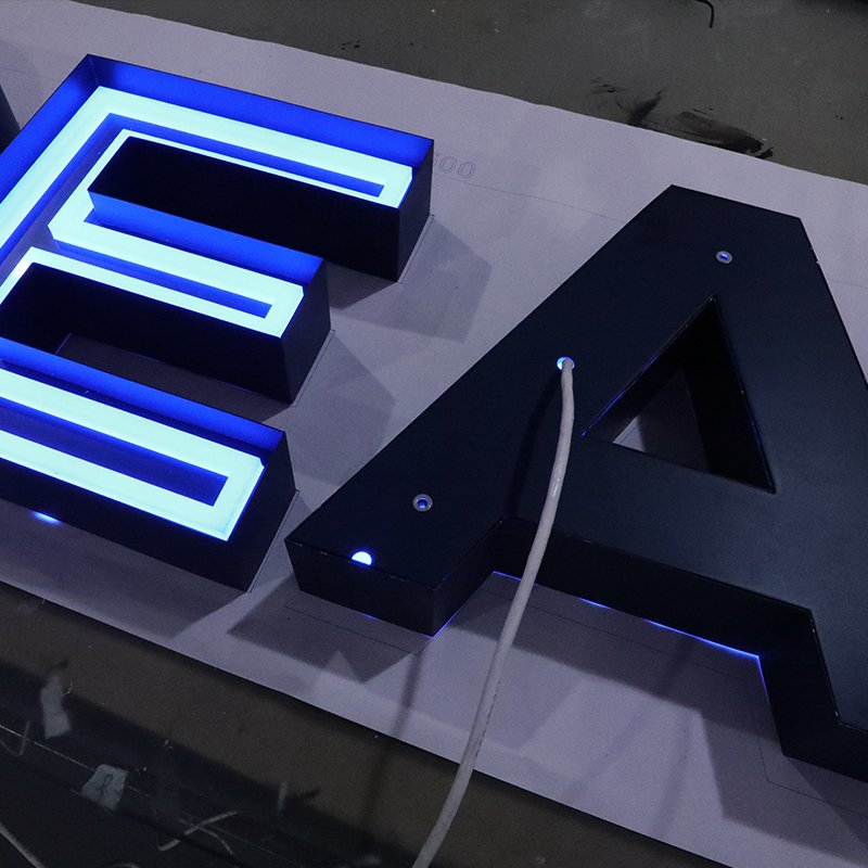 Customized Acrylic Neon Sign Letter With Metal Shell Wall Mounted Faux Acrylic Neon Sign Waterproof Acrylic Neon Sign