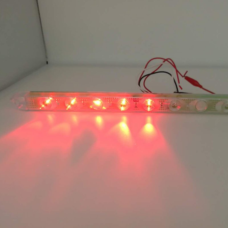 Waterproof IP67 DOT Truck Bus Hot Sale Lights Car Led Dual Color Red+amber 17 Inch 12V 24V Truck Led Strobe Light bar