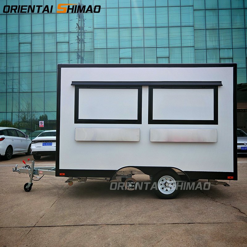 Oriental Shimao Hotdog Coffee bar Foodtruck Juice bar Truck Mobile Restaurant Cart Bakery Food Truck Trailer for Usa