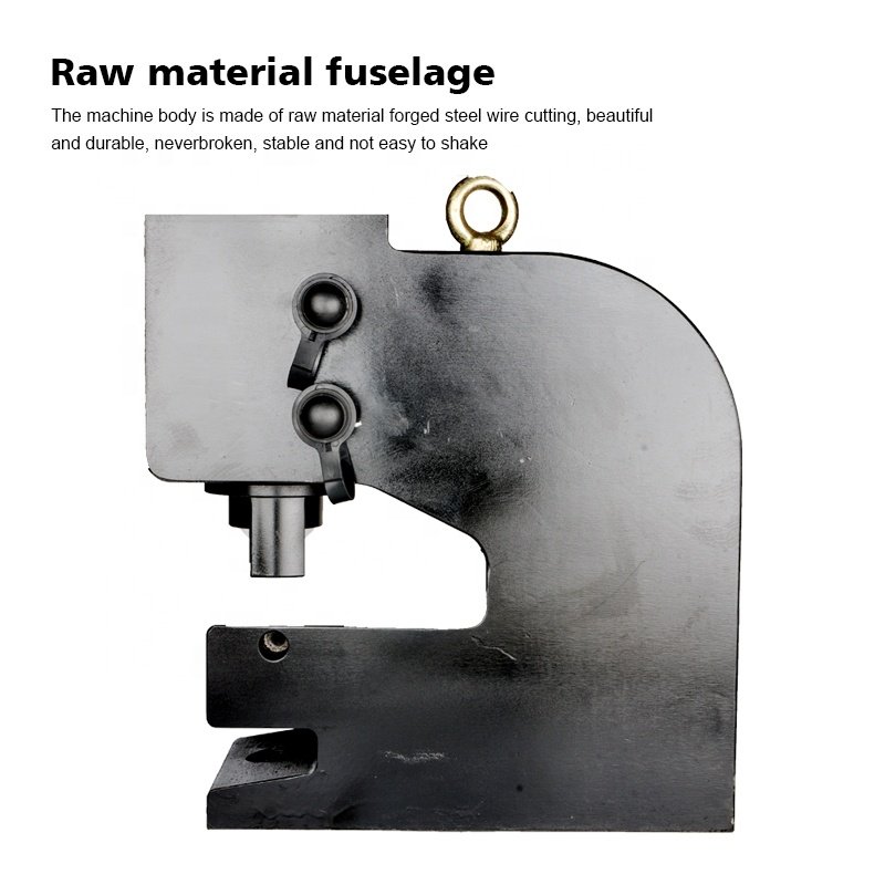 CH-75/80A/100/200 Quality Hydraulic Punching Steel Punching Machine Hydraulic Bus bar Puncher for Steel Copper Aluminum