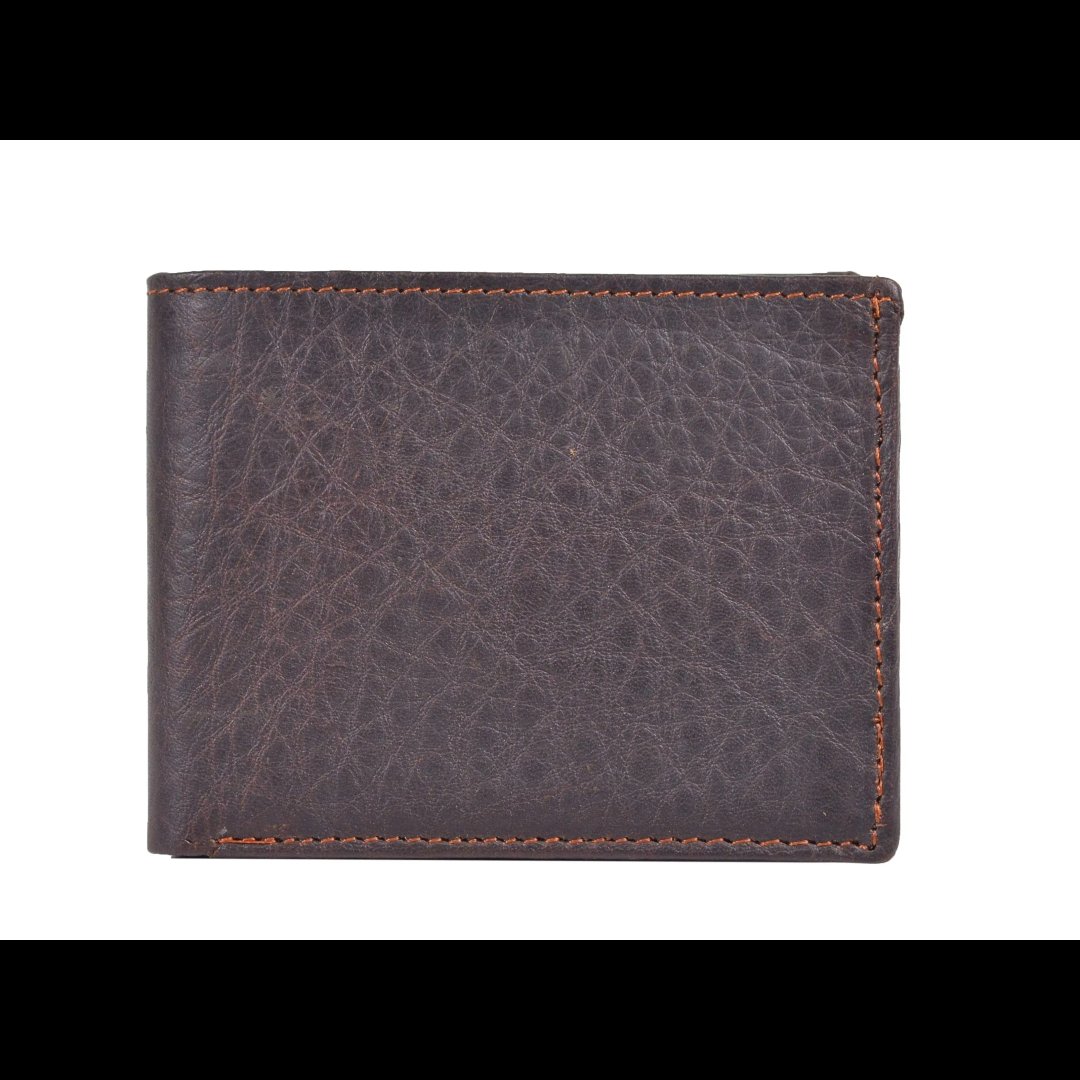 High Quality Genuine Leather Slim Wallet with Zipper Business & Credit Card Holder Men Women Photo/Document Storage Wholesale
