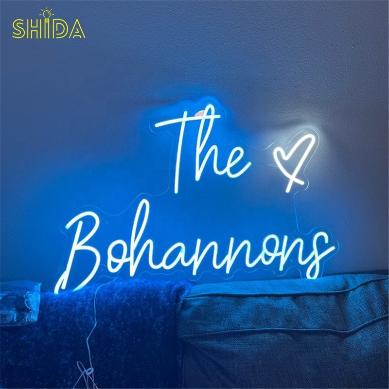 Custom Wedding Neon Sign Led Light Wall Art Decor Personalized Gifts Wedding Birthday Party Decor Personalized Name Sign