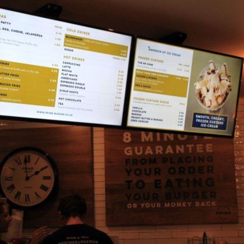 Most Popular Customized Led Light Box Cafe Menu Board Menu Display Slim Advertising Light Boxes