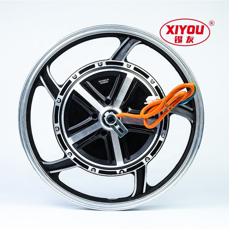 Efficient Power Transmission 17 Inch 72v 800w 24-hour Aluminum Alloy Lightweight Electric Bicycle Brushless DC Wheel Hub Motor