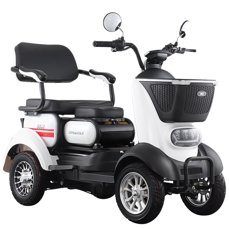 Xiahe Single-seat Electric Four-wheeler Disc Brakes Elderly Disabled Kids Electric Tricycle