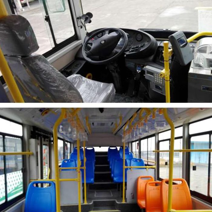 Factory Good Price of New Bus 8m 10m 12m Electric and diesel City Bus