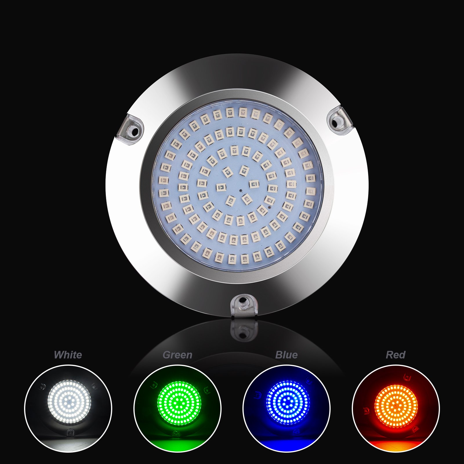 DC 12V 24V 90LEDs Navigation Boat Light Marine Boat Transom LED Light Round ABS Plastic LED Tail Lamp for Boat Yacht Accessory