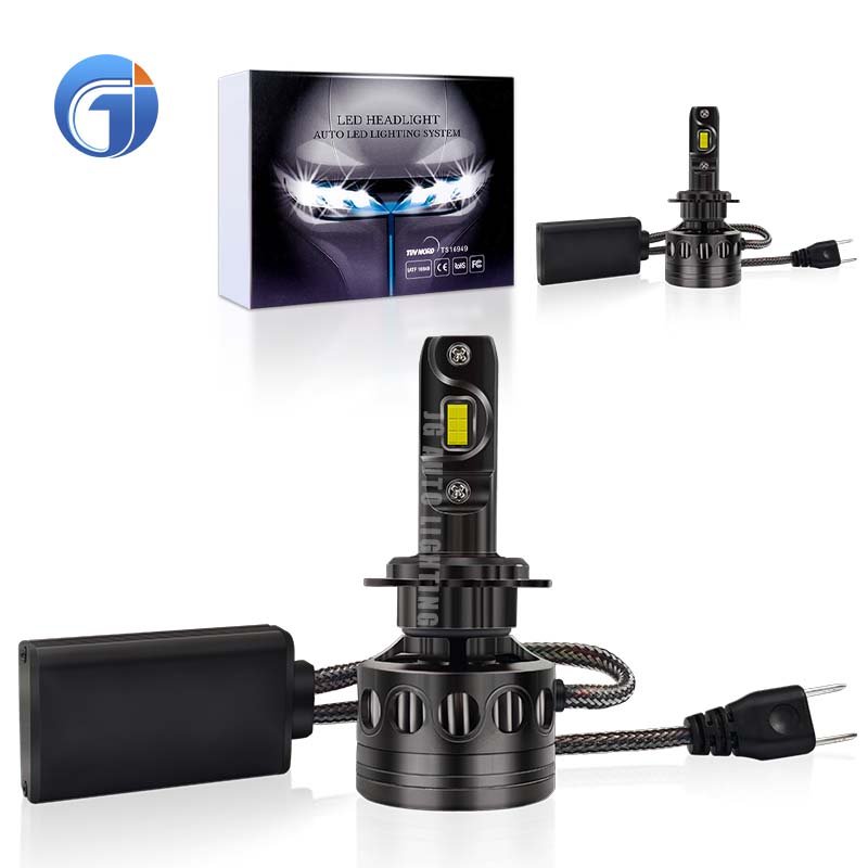JG F3s Pro 12V LED Lights for Car Headlights 300w 150w H7 Led Headlight Bulb 50000lm 25000lm H1 9005 9006 H15 H13 H11 H4 Led