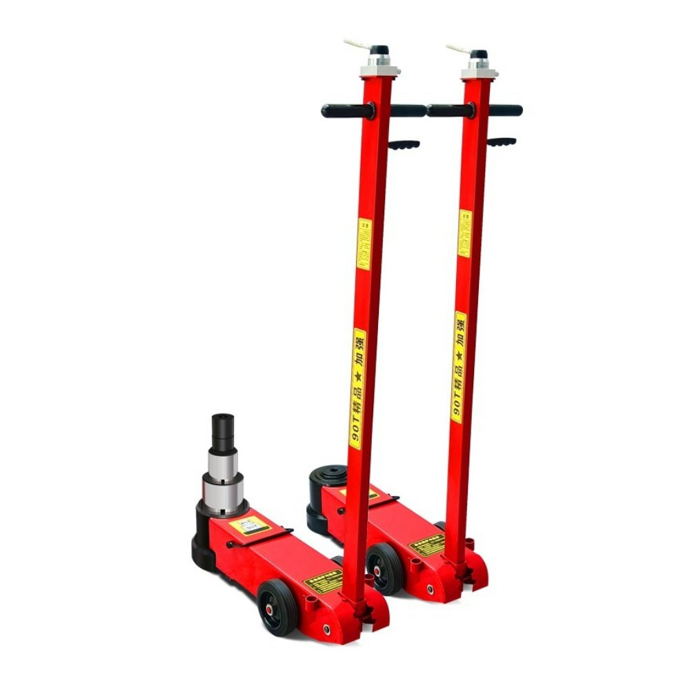 Heavy Duty Long Arm 40 Ton Pneumatic Hydraulic Air Floor Jack Air Trolley Jack for Truck and Bus Repair