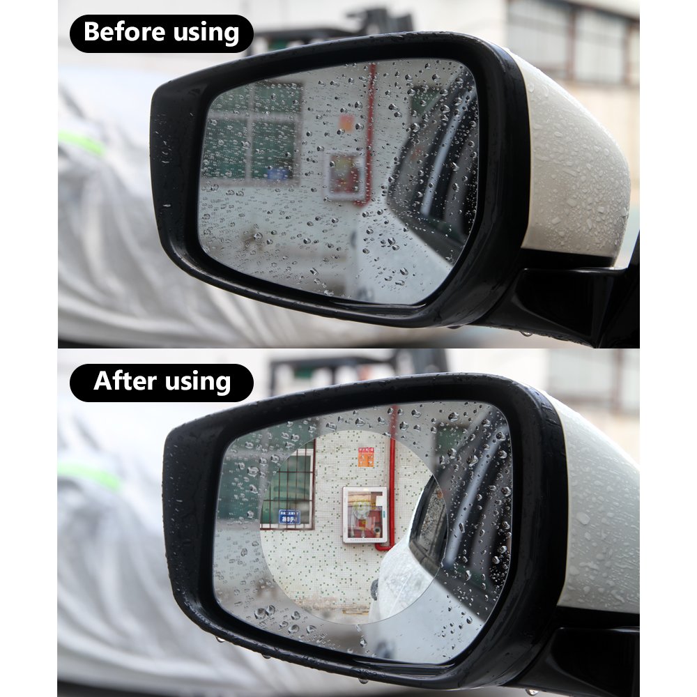 Waterproof Fog Film Car Truck Side Window Rearview Mirror Protective Film Anti-fog Bus Rainproof Rearview Mirror Film