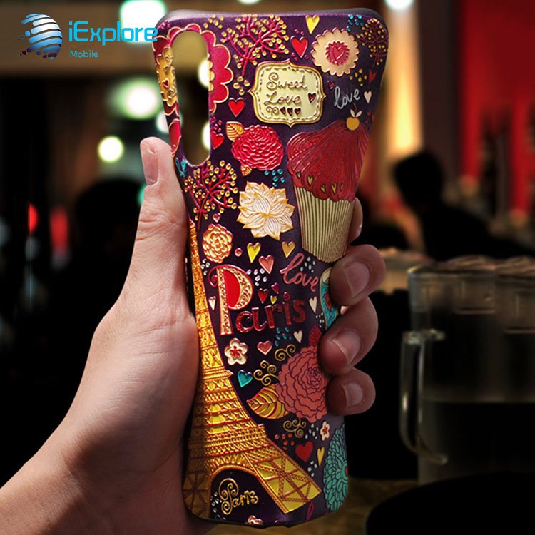 IExplore Manufacturer Light Soft TPU 3D Embossment Custom Printing Cartoon Girls Phone case for iPhone 14 Pro Max Huawei P50 Pro